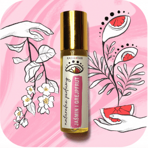naturalne perfumy jaśmin premium i różowy grejpfrut